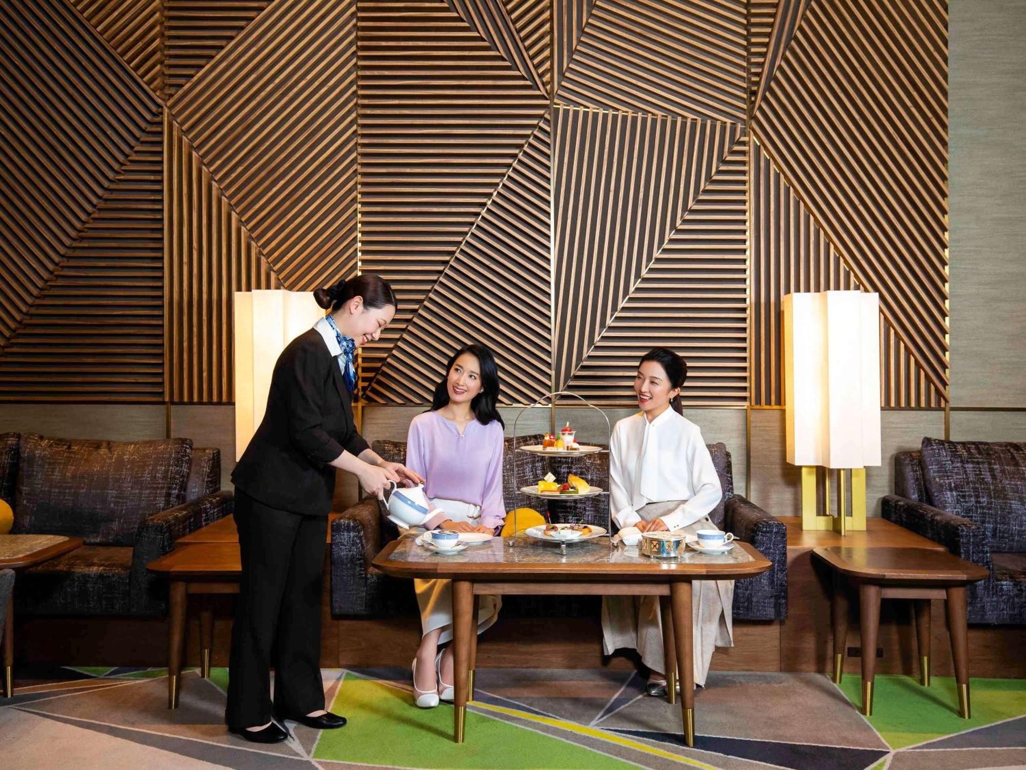 Swissotel Nankai Osaka Zewnętrze zdjęcie A restaurant in a hotel